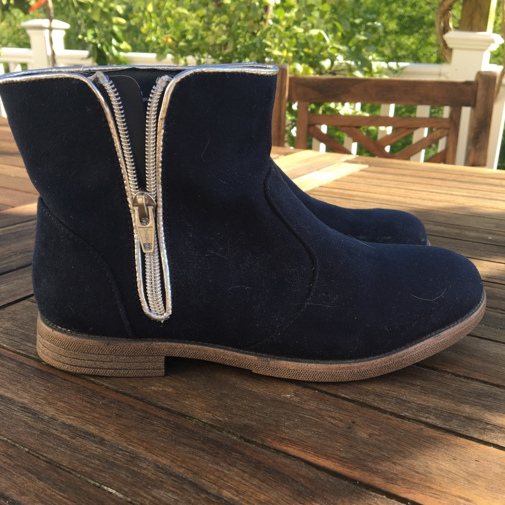 Cat And Jack Navy Blue Ankle Boots